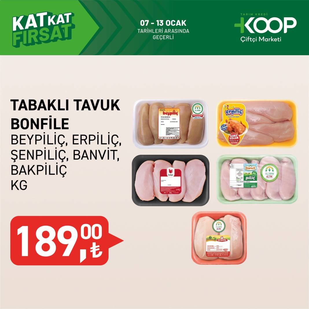 Adını Koop Çiftçi Marketi yapan Tarım Kredi, büyük indirimi başlattı 7